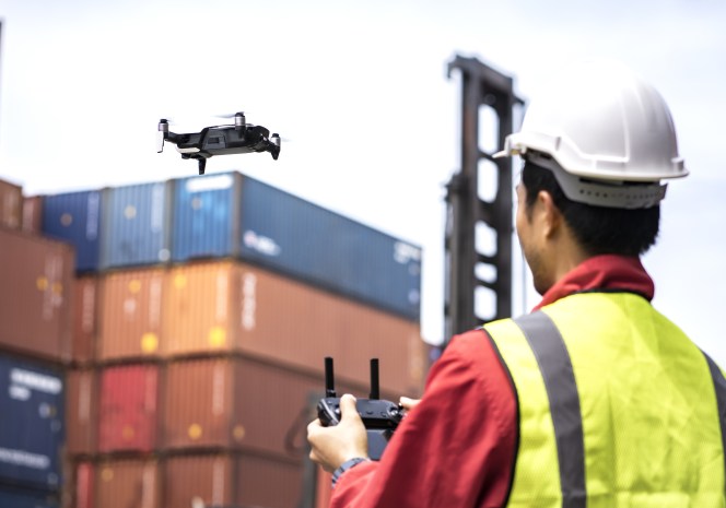 Drones aplicados a la prevención de riesgos en el sector de logística